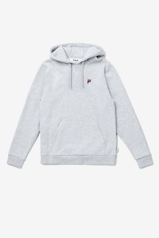 Fila Hoodie Mens Grey - Luka - Philippines 7982453-VB